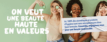 Beauté garantie sans microplastiques